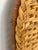 Wood Vintage, Coastal, Boho Wicker Woven Wicker and Rattan, Twin Headboard Bed Accent For Sale - Image 7 of 14