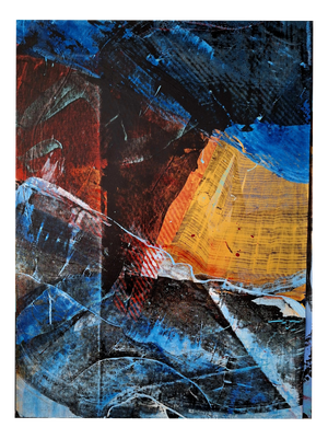 Monika Rossa, Abstraction, 2026, Oil Painting on Canvas