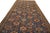 Modern Blue Antique Tribal Geometric 19th Century Turkish Oushak Smyrna Carpet Rug For Sale - Image 3 of 12