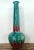 Vintage Tall Ceramic Glazed Ribbed Vase For Sale - Image 4 of 12