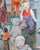 Mid-Century Modern Margaretha Verheus, Waterloo Puppets, 1969, Oil Painting on Canvas, Framed For Sale - Image 3 of 13