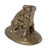 Figurative Vintage Brass Cocker Spaniel Figurine With Pups For Sale - Image 3 of 4