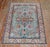 Persian Pair of Teal Persian Tabriz Rugs rug no. j3704 For Sale - Image 3 of 18