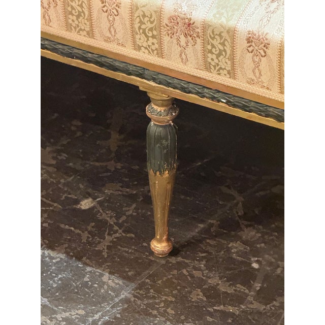 19th Swedish Gustavian Settee For Sale - Image 4 of 7
