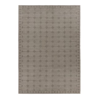 Contemporary Oversized Geometric Cotton Dhurrie Rug by Rug & Kilim, India For Sale