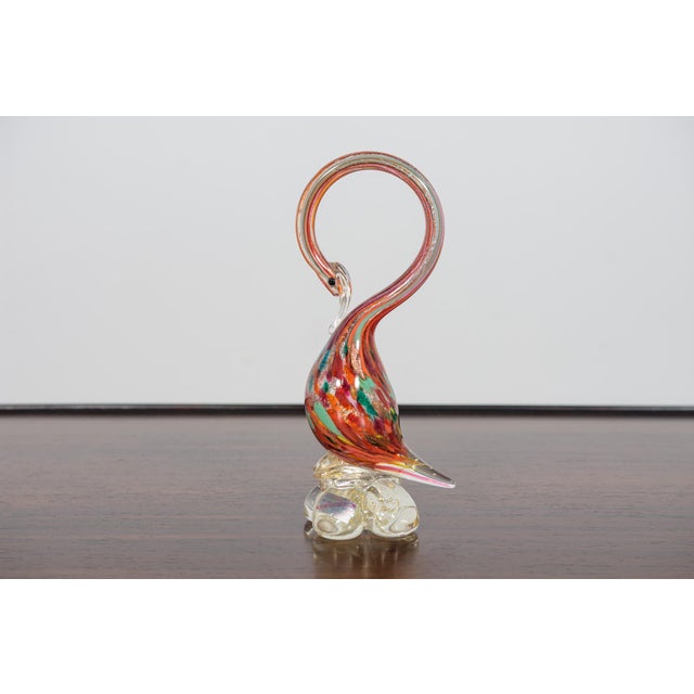 Murano Glass Swan Figurine from Made Murano Glass, 1960s For Sale - Image 14 of 14