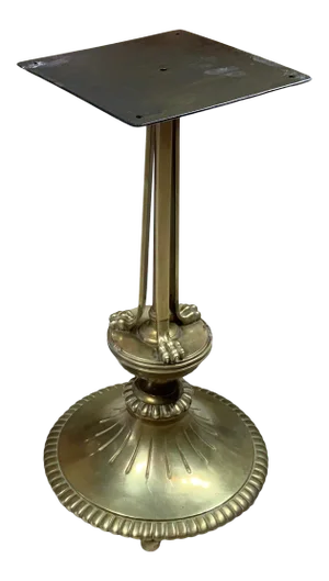Vintage Solid Brass and Steel Low Table Base