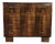 Art Deco Chest of Drawers in Walnut Burl with Five Drawers, 1940 For Sale
