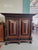 Wood Large Mahogany Cabinet For Sale - Image 7 of 12