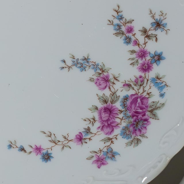 1950s 1950's Camille Tharaud Limoges Porcelain Dishes- Set of 13 For Sale - Image 5 of 7