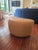 Set of 4 Vintage Tan Leather Lounge Chairs With Matching Ottomans Attributed to Vladimir Kagan For Sale - Image 10 of 15