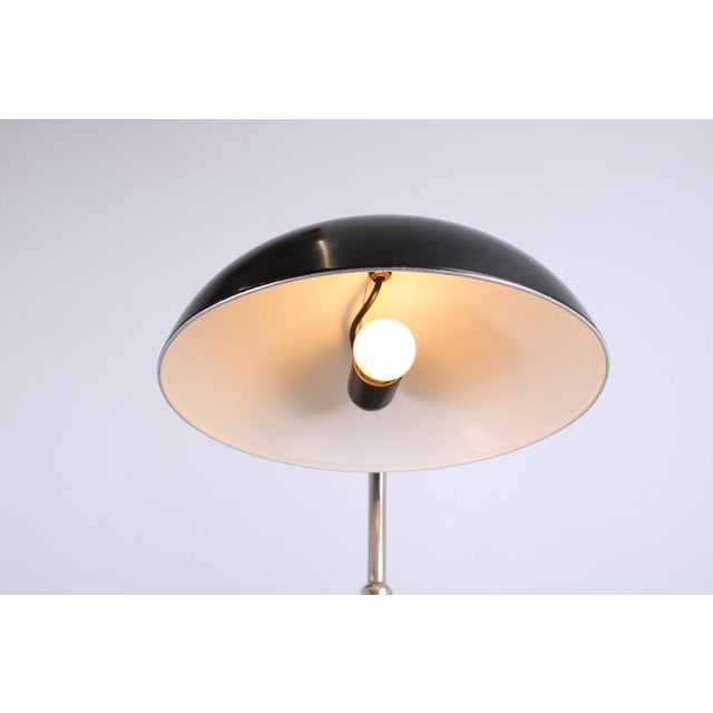 Bauhaus Black 144 Table Light by H. Th. J. A. Busquet for Hala, 1950s For Sale - Image 15 of 18