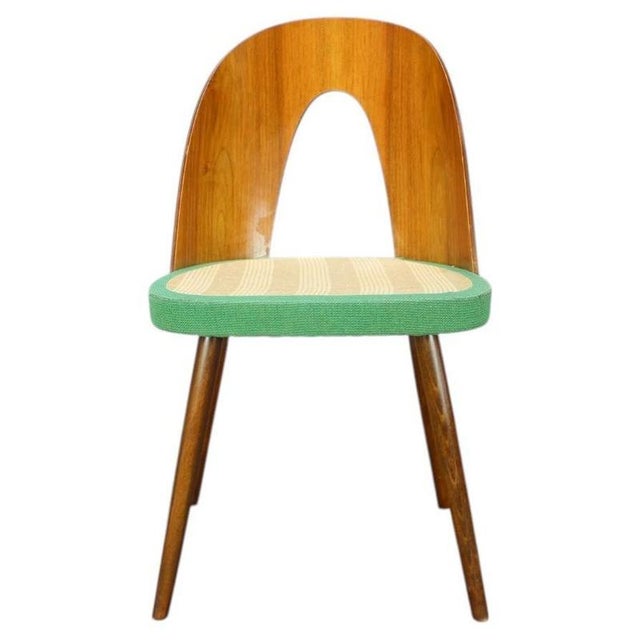 Brown Chair by Antonín Šuman for Tatra Nábytok, Former Czechoslovakia, 1960 For Sale - Image 8 of 8