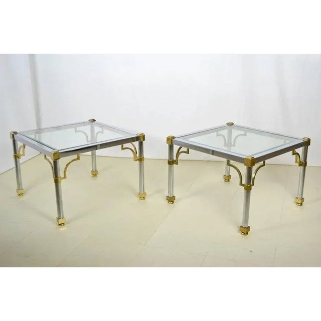 Large Neoclassical Square End Table | Maison Jansen For Sale In Fayetteville, AR - Image 6 of 10