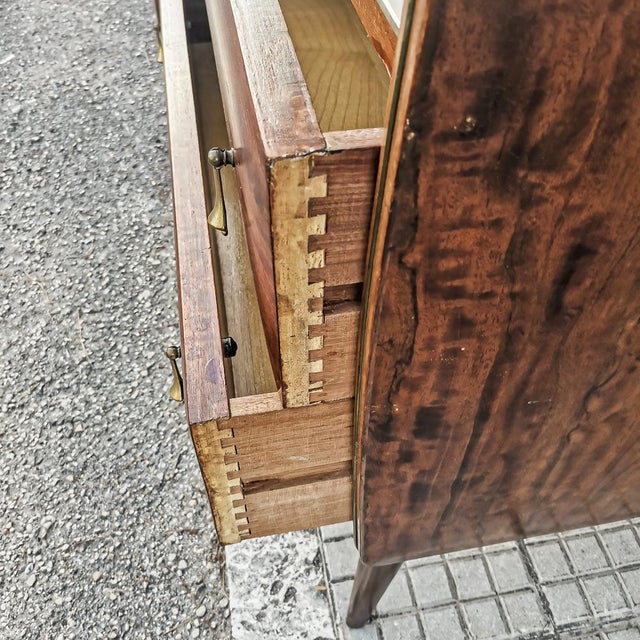 Mid-Century Dressing Table with Mirror, Italy, 1960s For Sale - Image 4 of 10