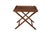 This mid-century Baker Furniture "Party Butler" Expandable Serving Table features a highly functional, campaign style...