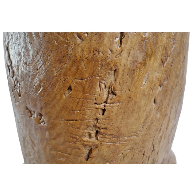 Mid 20th Century Vintage Javanese Wood Bowl For Sale - Image 5 of 8