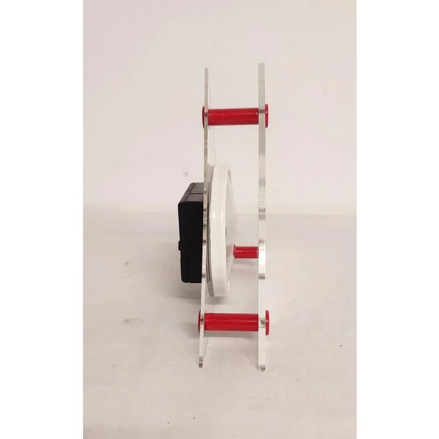 Table Clock, Spain 1980s, in Flawless conditions. Designed 1980 to 1989