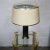 Mid-Century Black & Gold Table Lamp, 1950s For Sale - Image 4 of 10