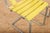 Model 1024 Garden Chairs with Galvanized Steel Tube Frames and Yellow Wooden Slats, 1934, Set of 2 For Sale - Image 6 of 13