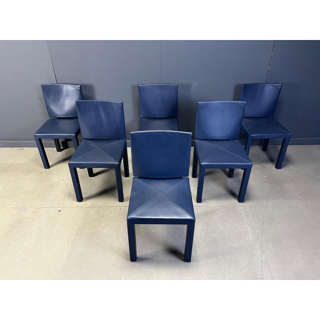 Arcadia Dining Chairs attributed to Paolo Piva for B&B Italia, 1980, Set of 6 For Sale - Image 6 of 12