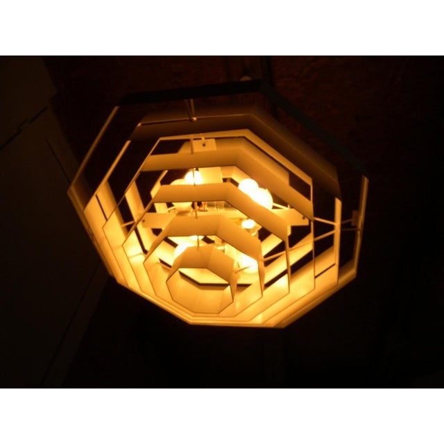 Large Mid-Century Okataform Spectral Ceiling Lamp, 1960s For Sale - Image 6 of 18