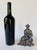 Antique Ansonia Figural Clock Top Seated Woman With Lyre Cast Metal Statue For Sale - Image 9 of 9