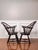Pair of Early 20th Century Sack Back Windsor Armchairs in a Dark Finish For Sale - Image 4 of 18