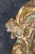 Pair Antique Carved and Gilded Wood Wall Reliquary Plaque With Angel Crests For Sale - Image 9 of 10