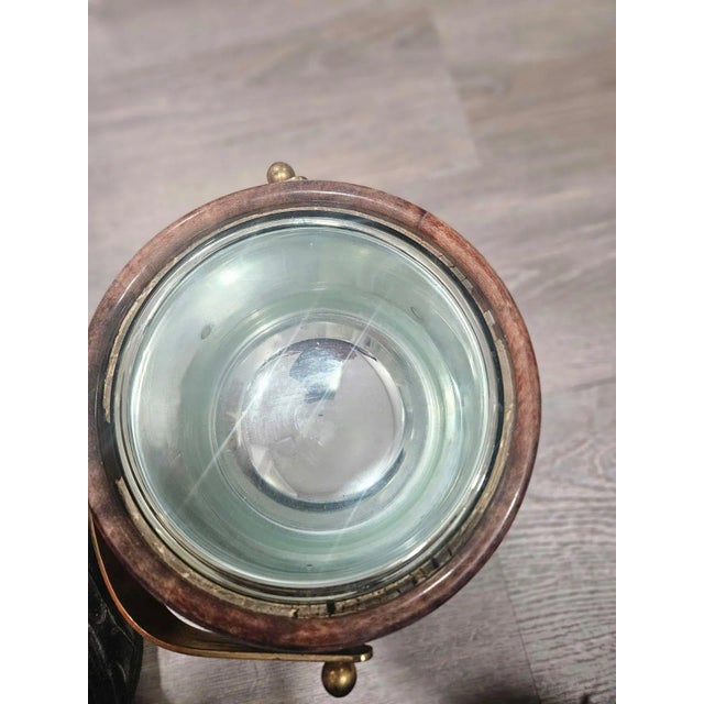 Mid-Century Modern Mid Century Ice Bucket by Macabo Aldo Tura or Style For Sale - Image 3 of 4