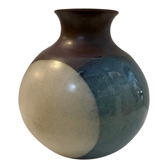 Robert Maxwell for Pottery Craft Studio Pottery Vessel For Sale