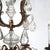 Large Antique French Louis XIV Style Brass & Crystal 8 Light Chandelier C1930 For Sale - Image 9 of 14