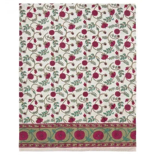 Textile Gina King Magenta Fitted Sheet For Sale - Image 7 of 7