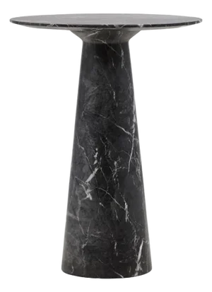 Black Marble Finish Bar Table