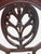 Brown Vintage Federal Style Shield Back Side Chair W/ Floral Needlepoint Seat For Sale - Image 8 of 9