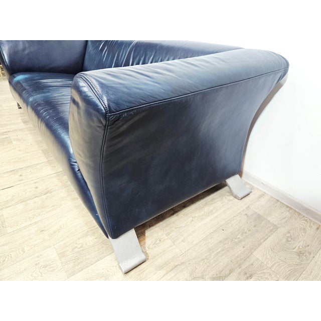 Brutalist Model 322 Sofa by Anita Schmidt for Rolf Benz, Germany, 1980s For Sale - Image 3 of 18