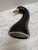 Black Unique Ceramic Black Swan Bud Vase For Sale - Image 8 of 8