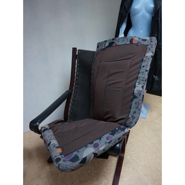 Vintage Siësta Lounge Chair by Ingmar Relling for Westnofa with Joan Miro Upholstery, 1970s For Sale - Image 6 of 17