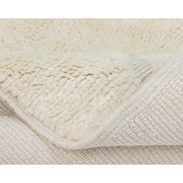 Hand-Knotted Wool Rug by Azele Studio For Sale - Image 4 of 9