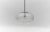 Metal Large Oval Yellow Murano Glass Ball Pendant Lamp from Doria Leuchten, Germany, 1960s For Sale - Image 7 of 8