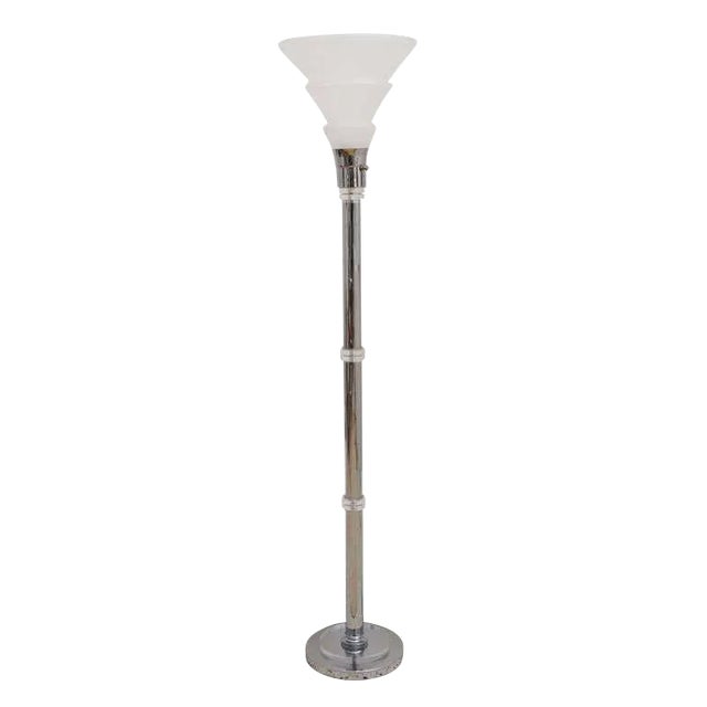 Floor Lamp Art Deco Revival For Sale