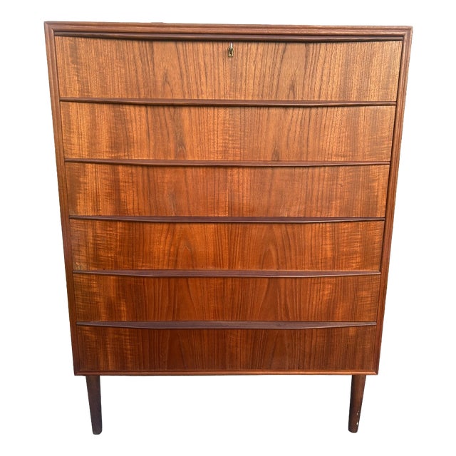 Mid-Century Teak Chest of Drawers, 1960 For Sale