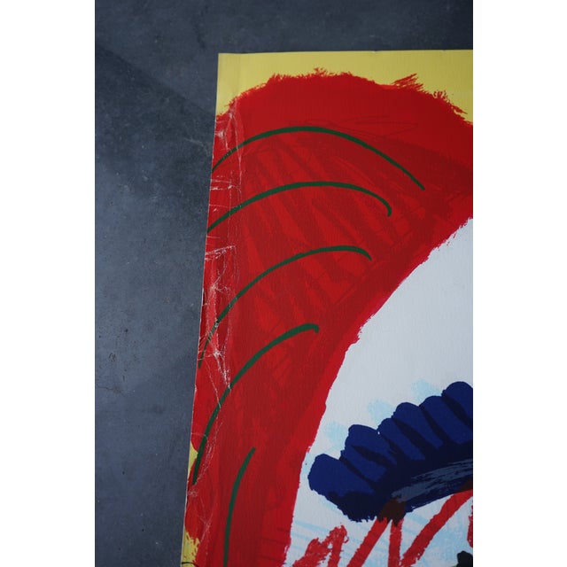 Paper Frederick James Brown, Max, 1990, Silkscreen Print, Framed For Sale - Image 7 of 8