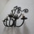 Five-light wall sconce made of wrought iron. Up to 250V (Europe/UK Standard).The wiring of this item may be original and...