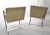 Mies Van Der Rohe for Knoll Beige Ultrasuede Stainless Steel Brno Chairs - Pair For Sale - Image 9 of 13