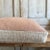 Inez Blush Wool Textured Pillow For Sale In Los Angeles - Image 6 of 7