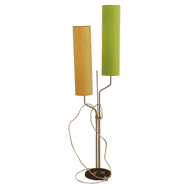Mid-Century Brussels Floor Lamp, Czechoslovakia, 1960s For Sale