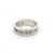 1990s Authentic Tiffany & Co Estate Atlas Ring Size 6.5 Silver 6 mm For Sale In New York - Image 6 of 6