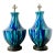Vintage MCM Drip Glazed Ceramic Lamps - A Pair For Sale