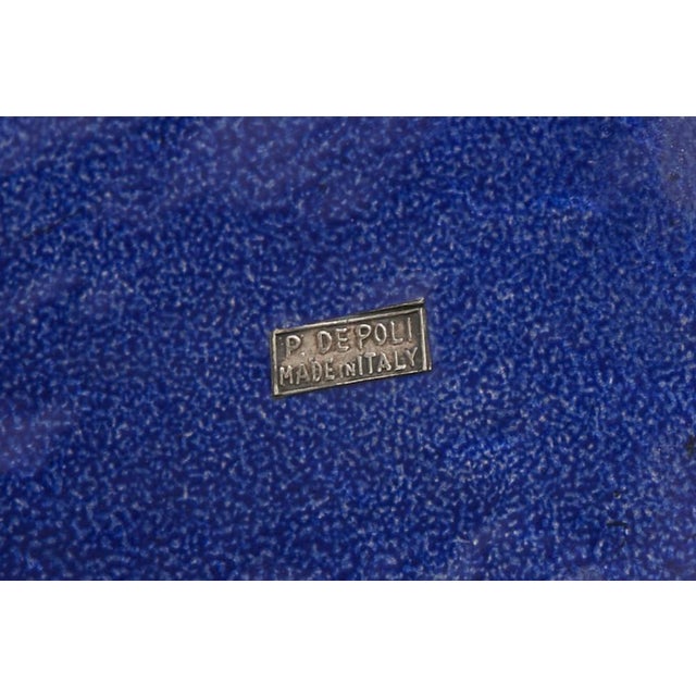 1950s Enamel Centerpiece by Paolo De Poli, 1950s For Sale - Image 5 of 6